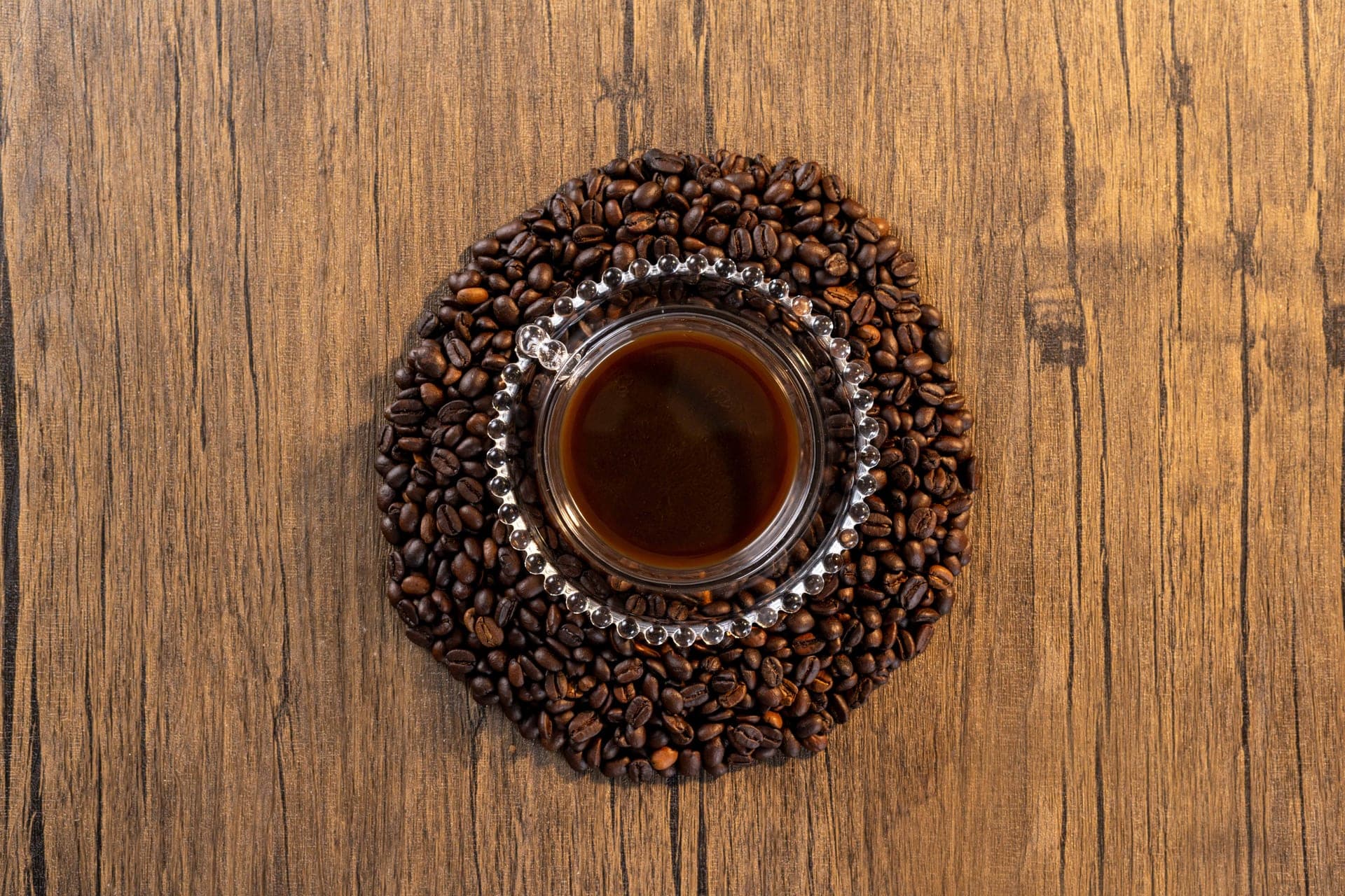 Coffee beans background